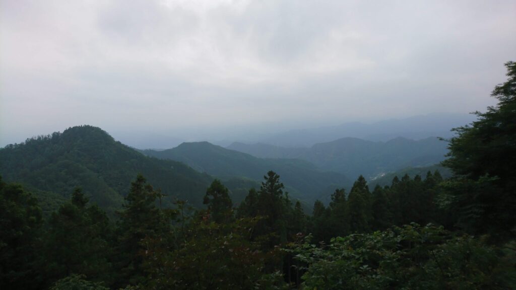 城峰神社からの景色