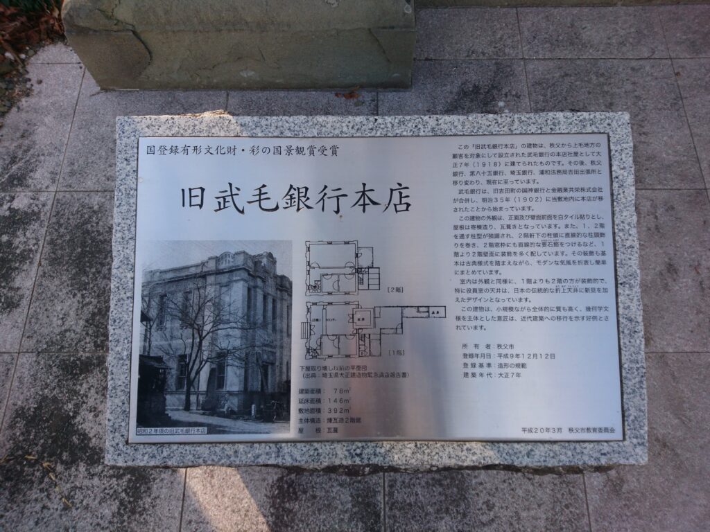 旧武毛銀行本店